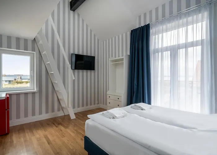 W Starym Porcie - Z Widokiem Na Zalew Wislany Balkonem I Antresola Pensionat Krynica Morska